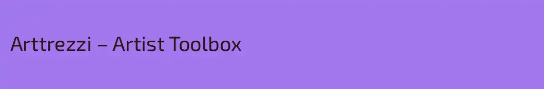 Arttrezzi – Artist Toolbox